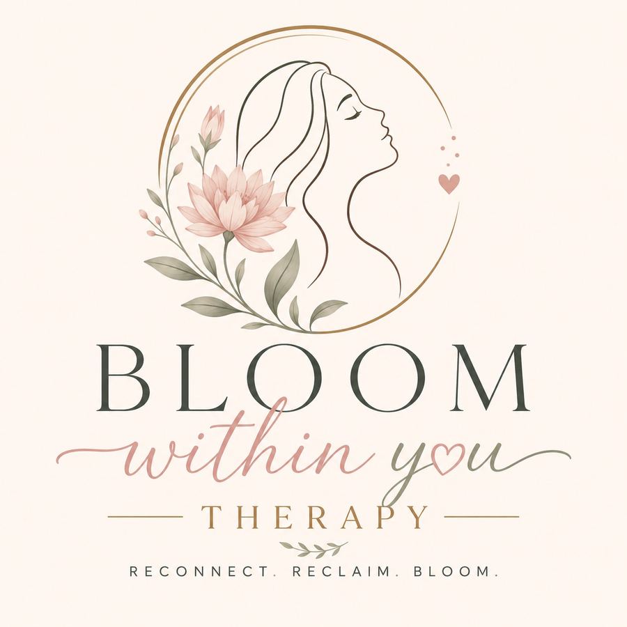 Bloom Within You Therapy full logo